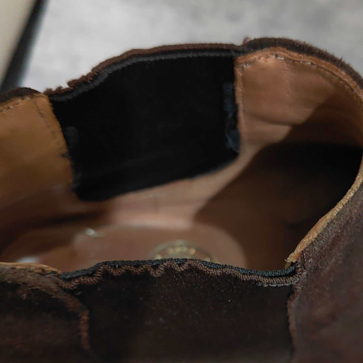 【JOSEPH CHEANEY】ジョセフチーニー FAWKES フォークス サイドゴアブーツ スエード ブラウン サイズUK6
