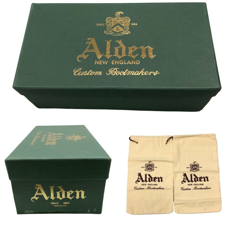 【ALDEN】オールデン 2240 ビジネスシューズ コードバン ブラウン(茶系) サイズ 6E ラスト