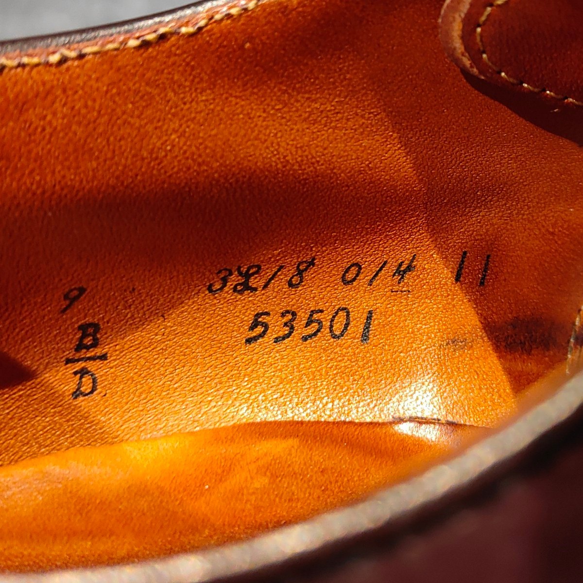 【ALDEN】オールデン 53501 プレーントゥ コードバン ダークバーガンディ サイズ US9D モディファイドラスト 定価 ¥217,800-