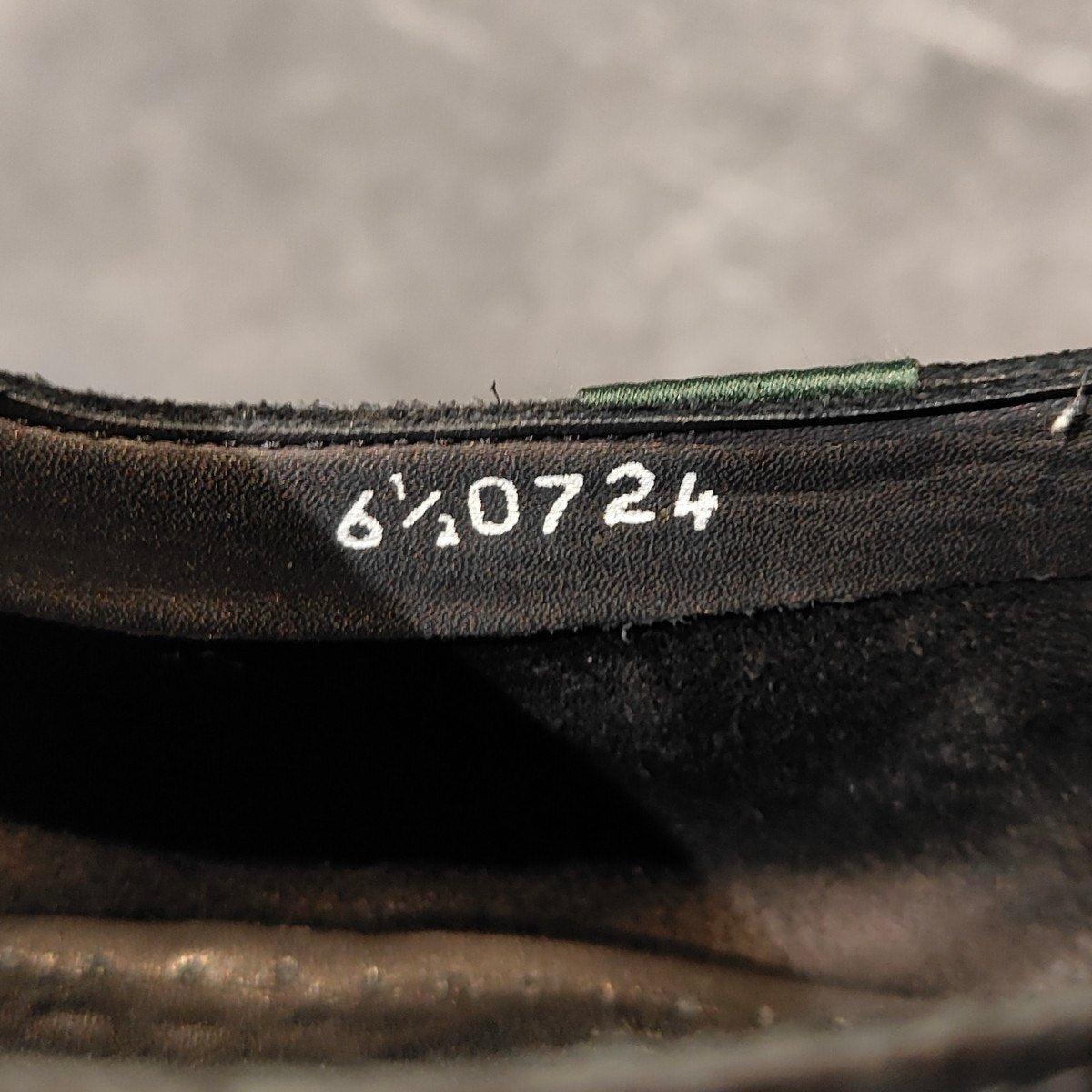 希少 使用数回【Paraboot】パラブーツ DOMINGUE KAPTAIN SUNSHINE別注 Uチップ スエードカーフコンビ ブラック サイズ UK6.5