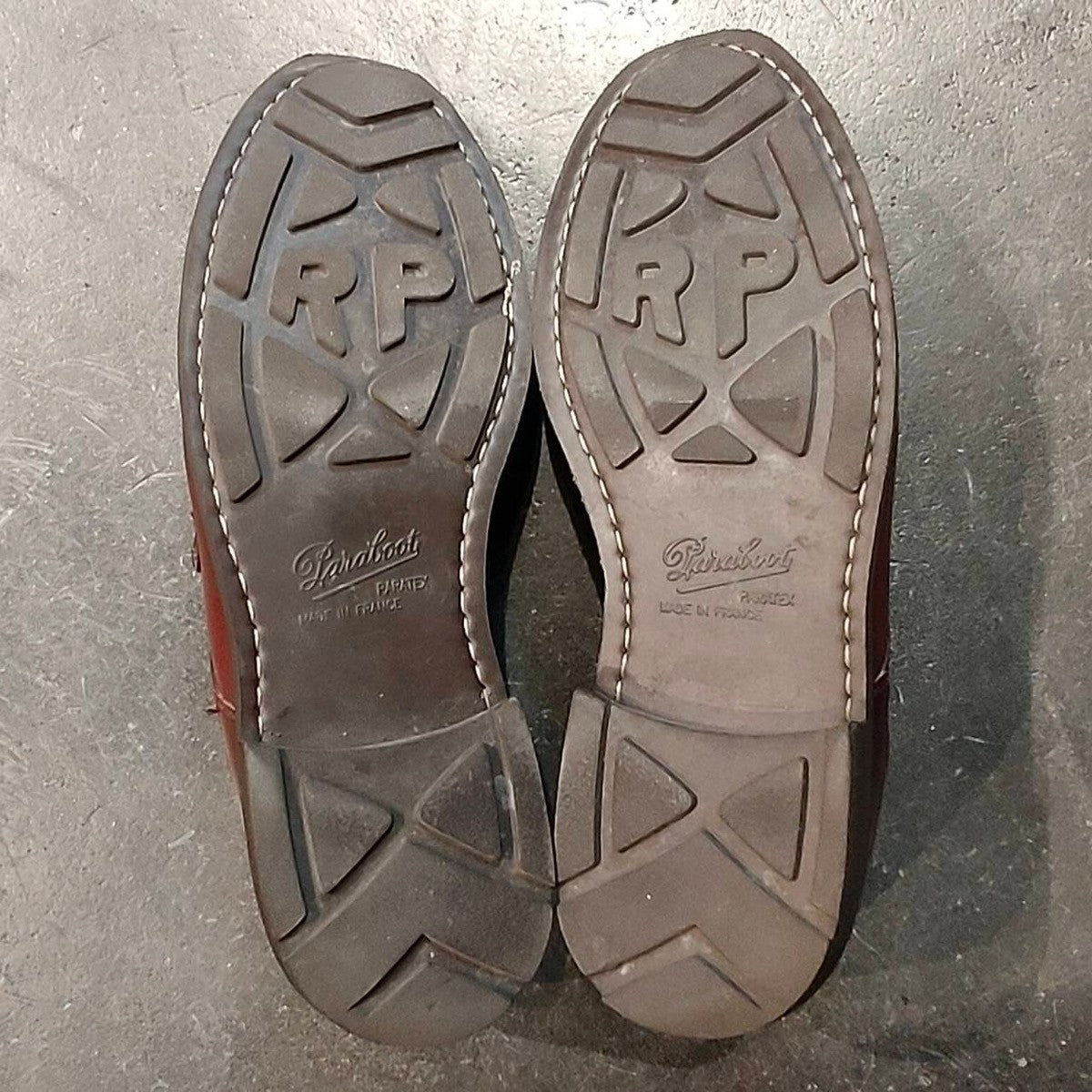 ※タグ欠損【Paraboot】パラブーツ シャンボード Uチップ カーフ ブラウン系 サイズ UK8.5