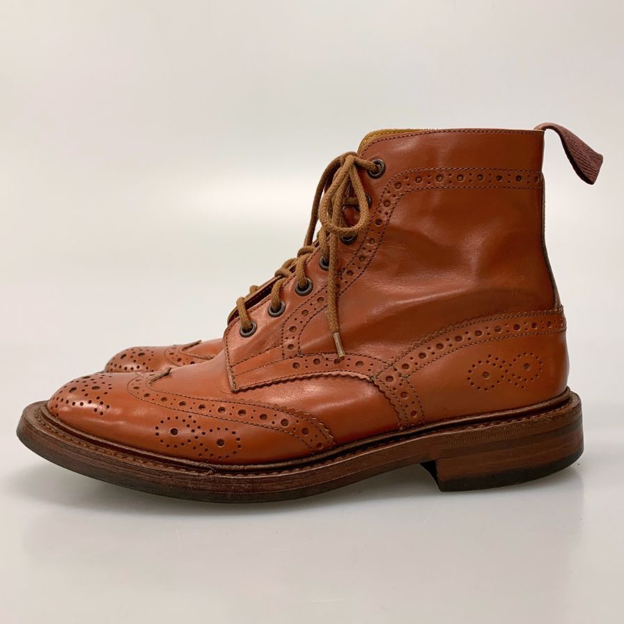 【Tricker's Paul Smith】トリッカーズ ポールスミス M6178 ブーツ ブラウン(茶系) サイズ 7 ラスト
