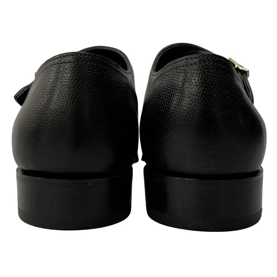 新品未使用【JOHN LOBB】ジョンロブ コースト シングルモンク グレインレザー ブラック サイズUK10.5E 7000ラスト