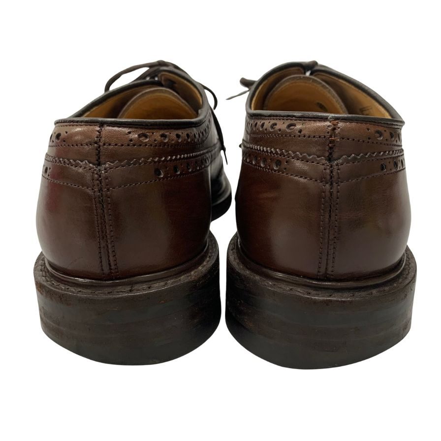 【Church's】チャーチ 5都市 グラフトン ウイングチップ カーフ ブラウン サイズUK75F 173ラスト 参考定価¥198,000-
