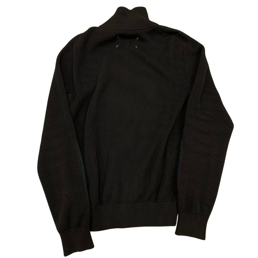 【Maison Margiela】メゾンマルジェラ ニットジャケット ドライバーズニット ブラック サイズ M
