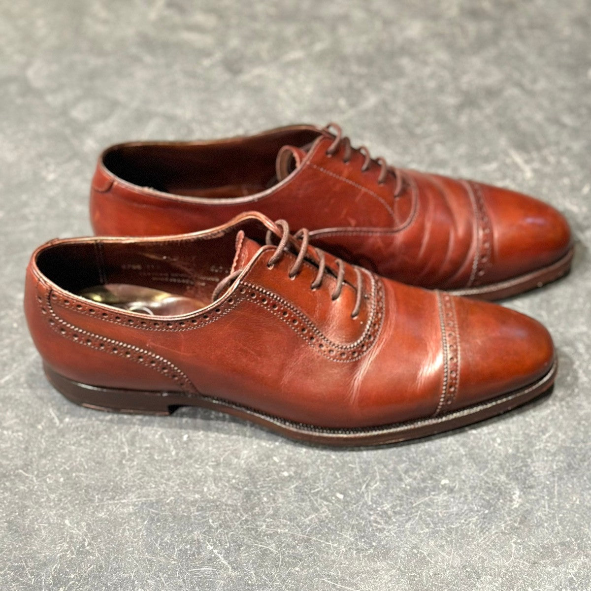 美品【Crockett&Jones】クロケット&ジョーンズ アルバニー アデレード カーフ ブラウンサイズUK6D