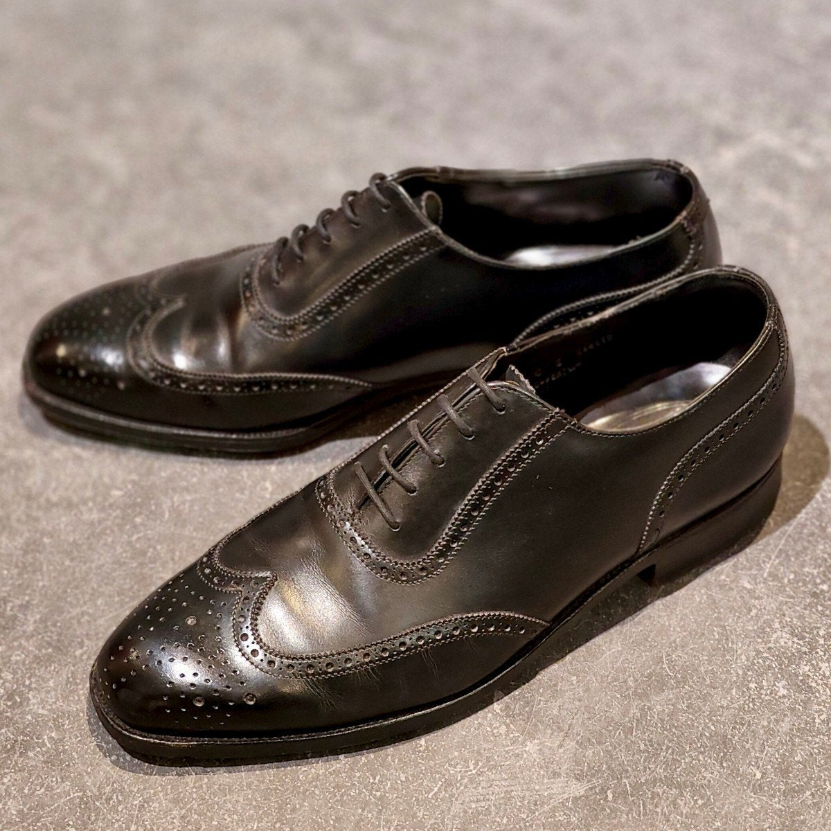 美品【GEORGE CLEVERLEY】ジョージクレバリー 8427-12 ウイングチップ