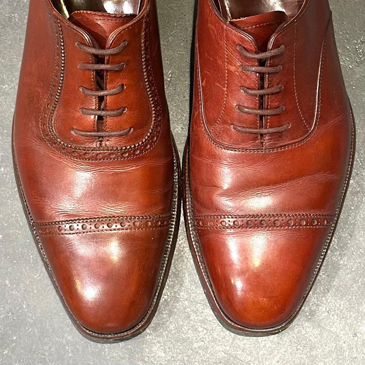 美品【Crockett&Jones】クロケット&ジョーンズ アルバニー アデレード カーフ ブラウンサイズUK6D