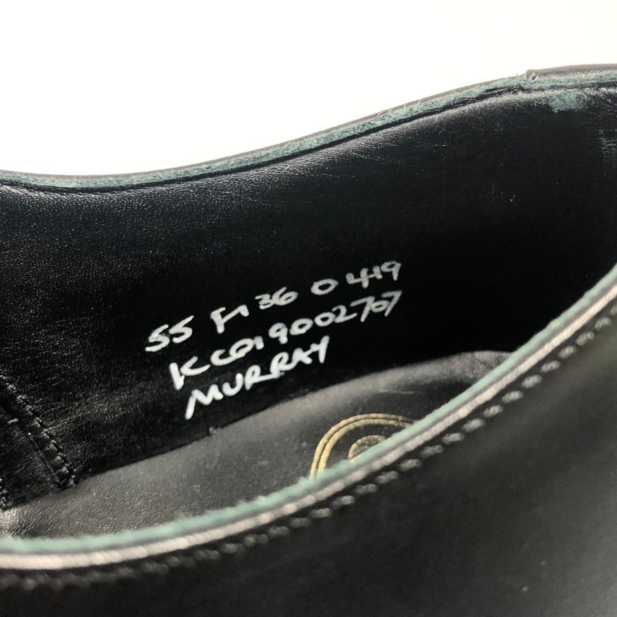【Church's】チャーチ レザーシューズ マレー ストレートチップ カーフ ブラック サイズUk5.5 メンズ Murray