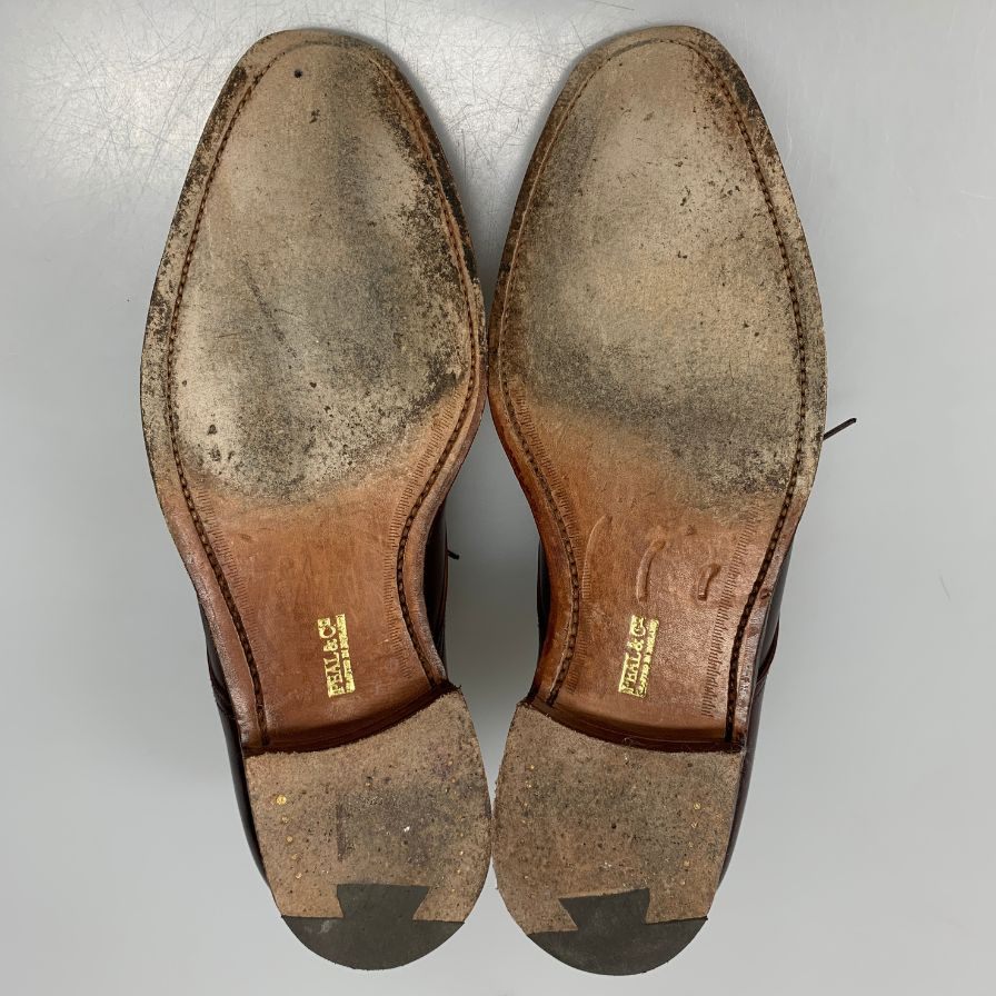 【PEAL&Co】ピール&コー ビジネスシューズ バーガンディ バーガンディ サイズ US8D 341ラスト