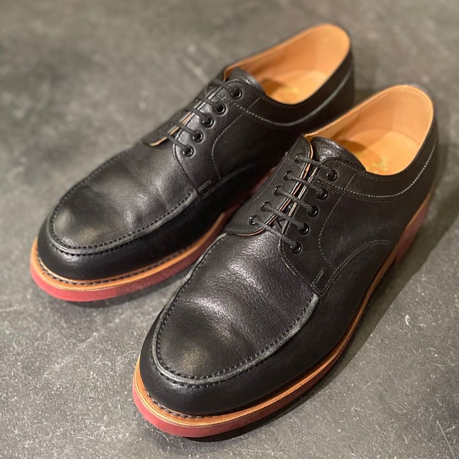 【SCOTCH GRAIN】スコッチグレイン Uチップ F-1169 カーフ ブラック サイズ24.5