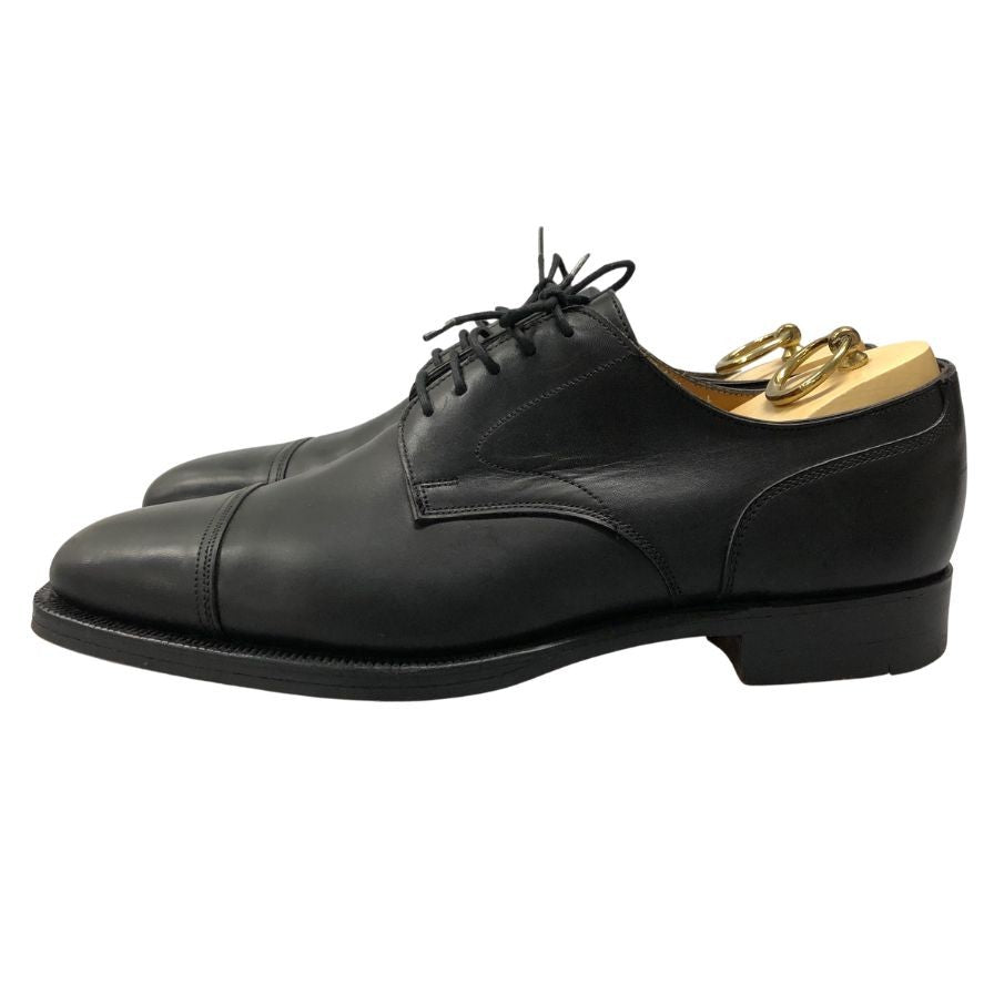 使用数回 【GRENSON】グレンソン フットマスター キャップトゥ カーフ ブラック サイズUK8.5