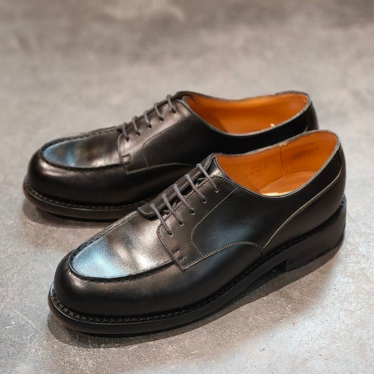 極美品 【J.M.WESTON】ジェイエムウエストン 641 ゴルフ Uチップ カーフ ブラック サイズ UK6C 31ラスト 参考定価¥176,000-