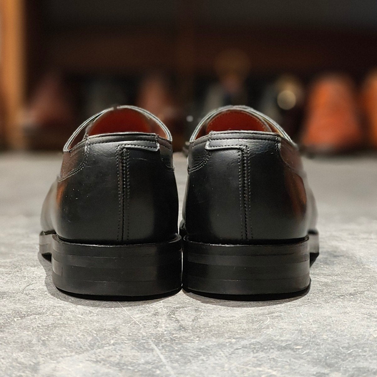 希少 【JOHN LOBB】ジョンロブ バロス Uチップ カーフ ブラック サイズUK7.5E 292ラスト
