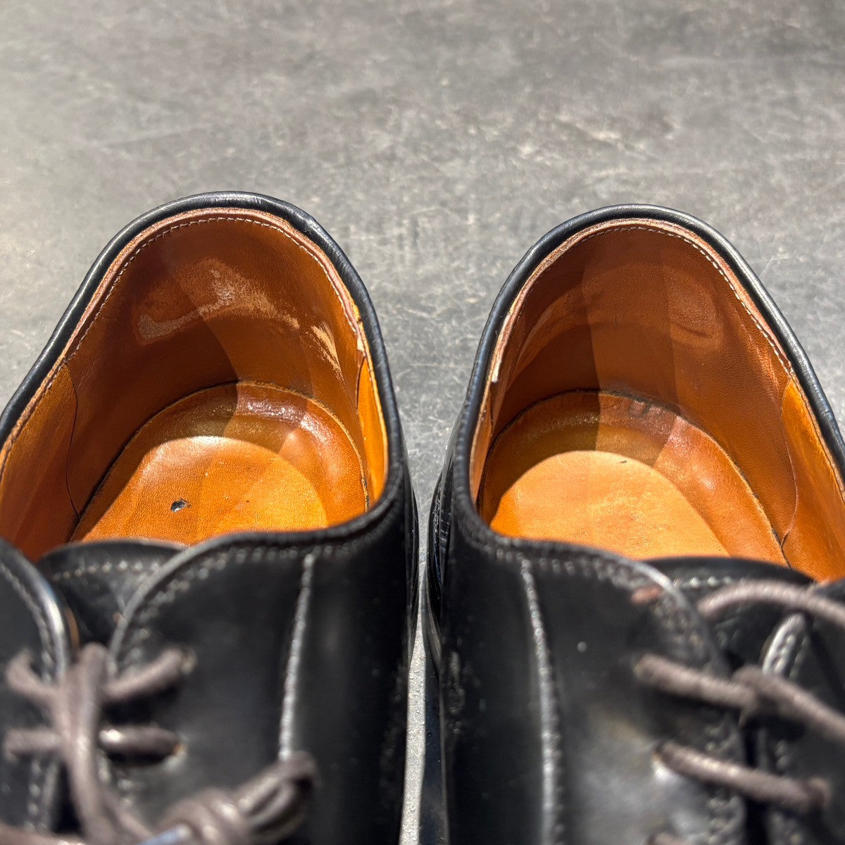 【ALDEN】オールデン レザーシューズ 9901 プレーントゥ コードバン ブラック サイズUS10.5D バリーラスト