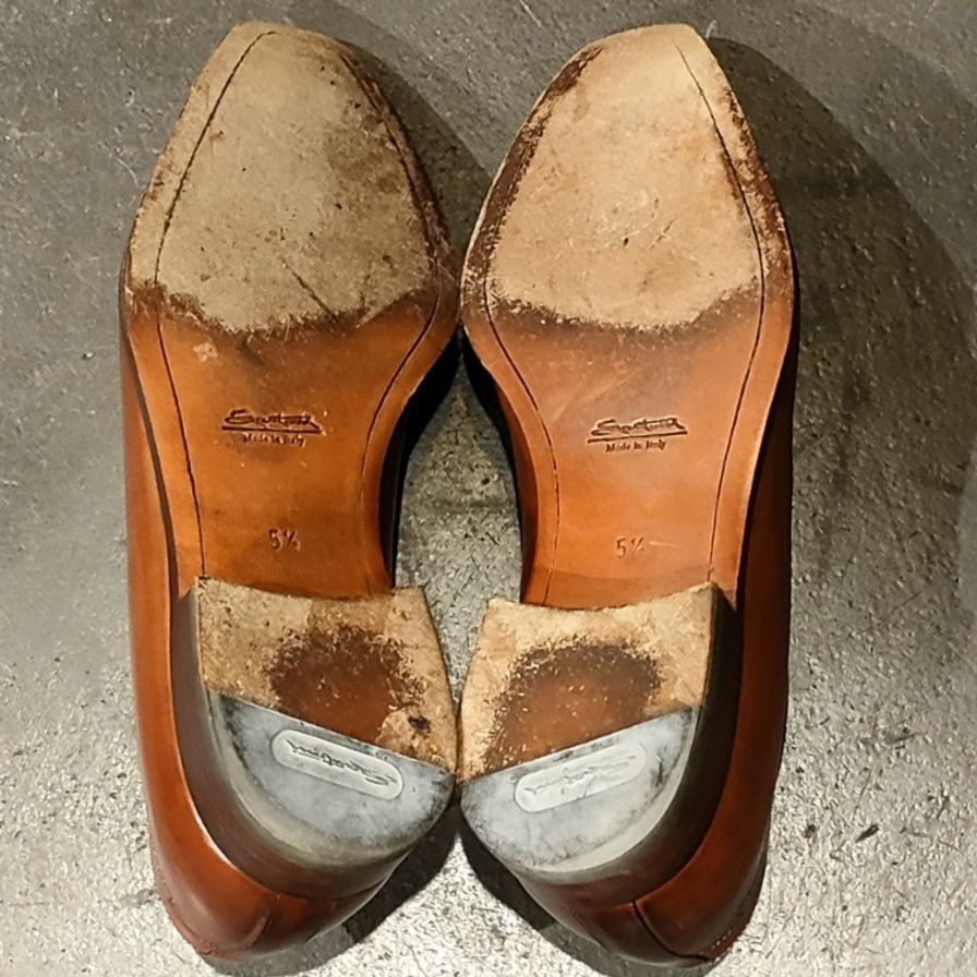 【Santoni】サントーニ 9475 Uチップ ブラウン サイズUK7