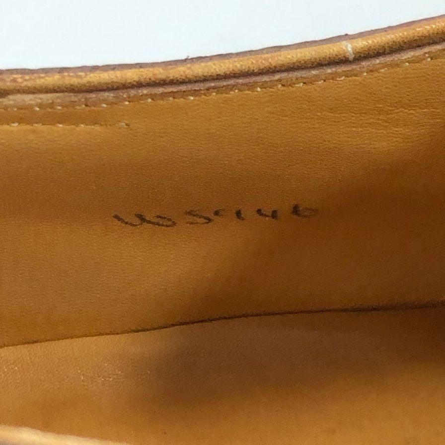 【JOHN LOBB】ジョンロブ YANTAGE プレーントゥ Vフロント 2アイレット グレインレザー ダークバーガンディ 1997イヤーモデル サイズUK6.5EE