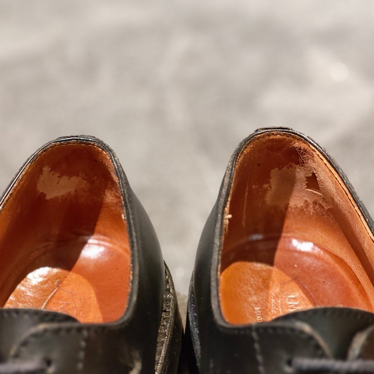 希少 【J.M.WESTON】ジェイエムウエストン 696 スプリットトゥダービー Uチップ ロシアンカーフ ブラック サイズ UK8D 23ラスト