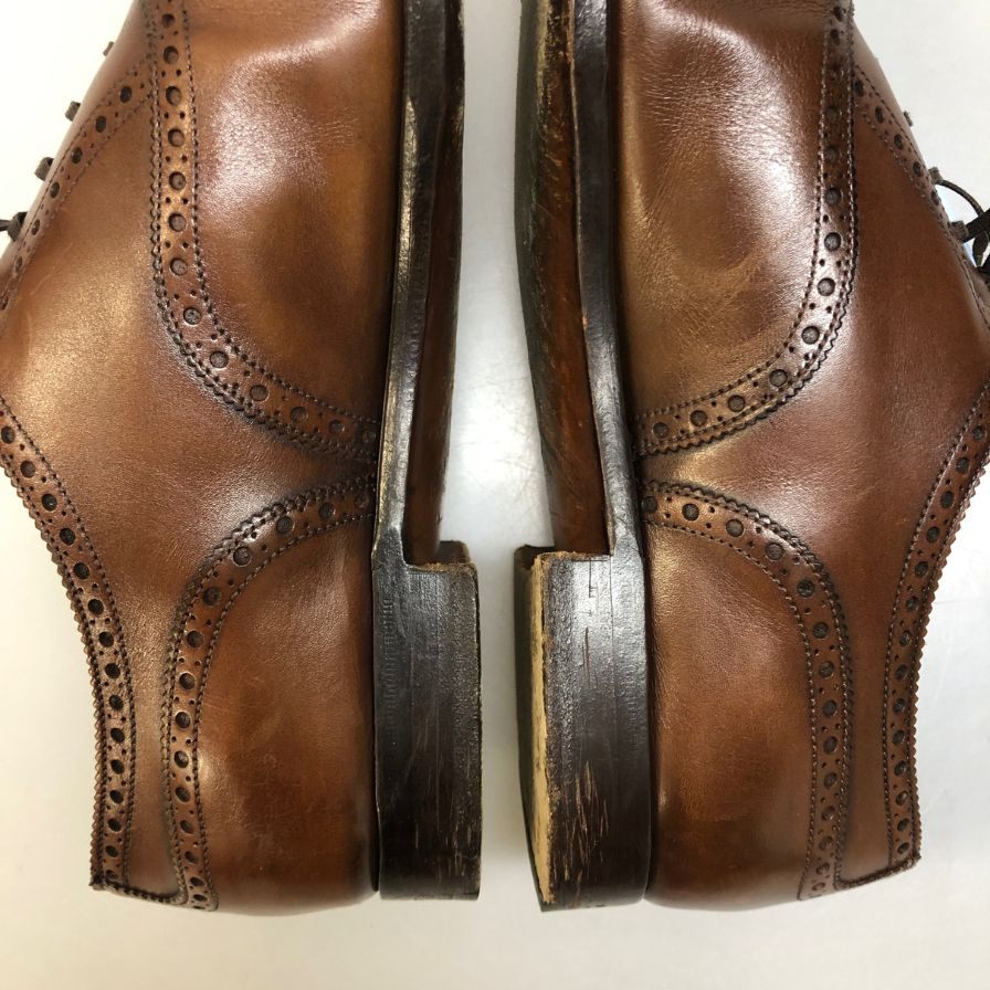 【EDWARD GREEN】エドワードグリーン ビジネスシューズ ブラウン(茶系) サイズ UK9.5E 202ラスト