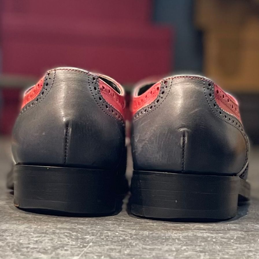 【Tricker’s】トリッカーズ ニードルス別注 ウイングチップ トリコロール サイズ UK8