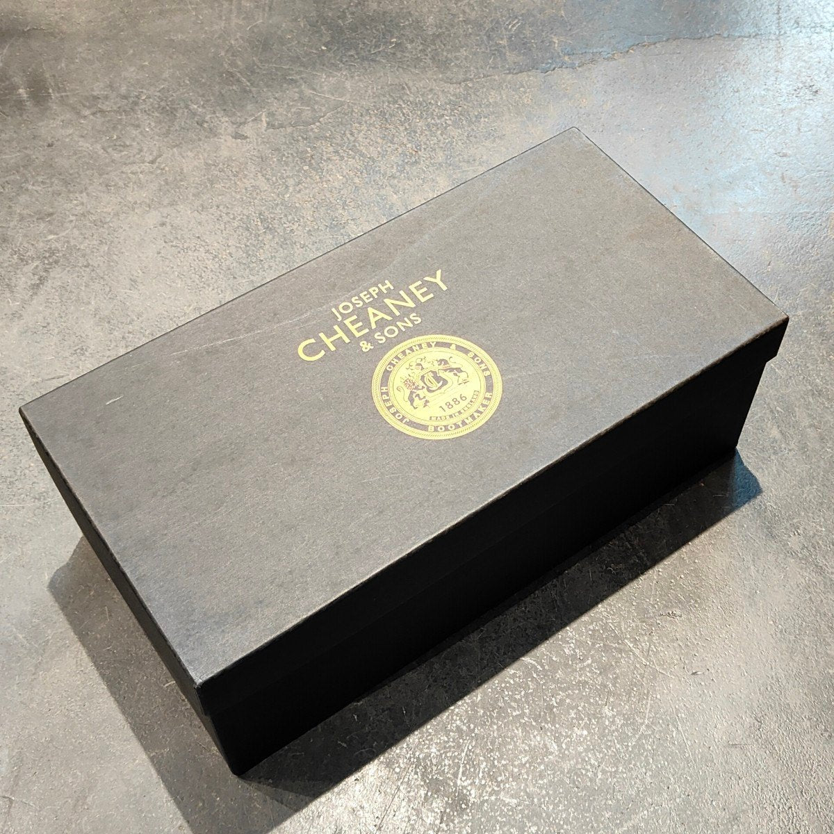 【JOSEPH CHEANEY】ジョセフチーニー ケンゴン2 セミブローグ ブラック サイズ UK7