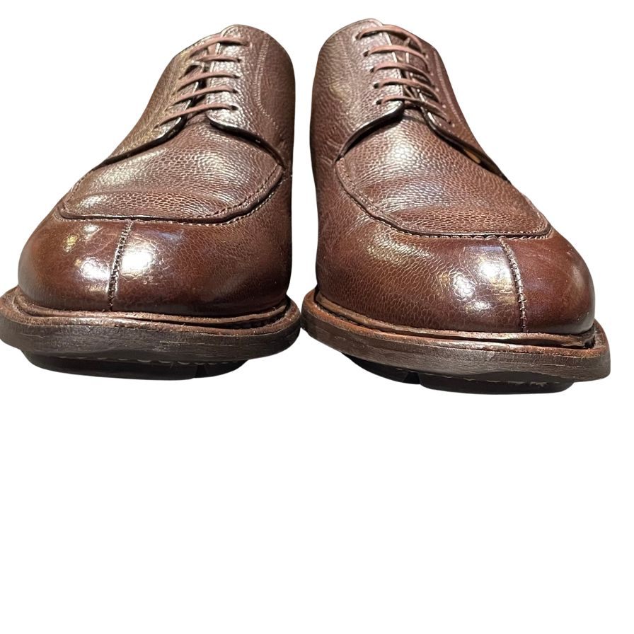 【PARABOOT】パラブーツ ビジネスシューズ Uチップ ブラウン(茶系) サイズ UK7 ラスト