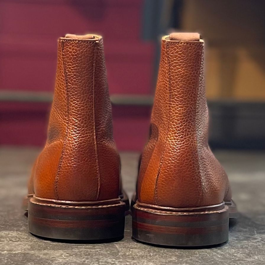【CROCKETT&JONES CONISTON2】クロケット&ジョーンズ コニストン2 カントリーブーツ グレインレザー ブラウン サイズ UK6E 375ラスト