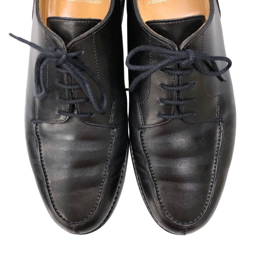 【CROCKETT&JONES】クロケット&ジョーンズ ビジネスシューズ カーフ ブラック(黒) サイズ 7Eハーフ ラスト