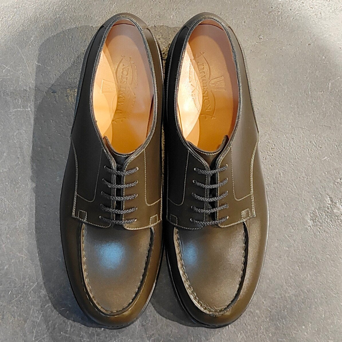 新品未使用 【J.M.WESTON】ジェイエムウエストン 641 ゴルフ Uチップ ボックスカーフ ハンターグリーン サイズ UK7.5D 31ラスト 定価168,300-