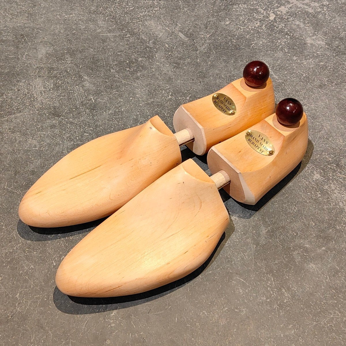 新品未使用【VASS】ヴァーシュ セミブローグ ダービー カーフ ブラック サイズ43