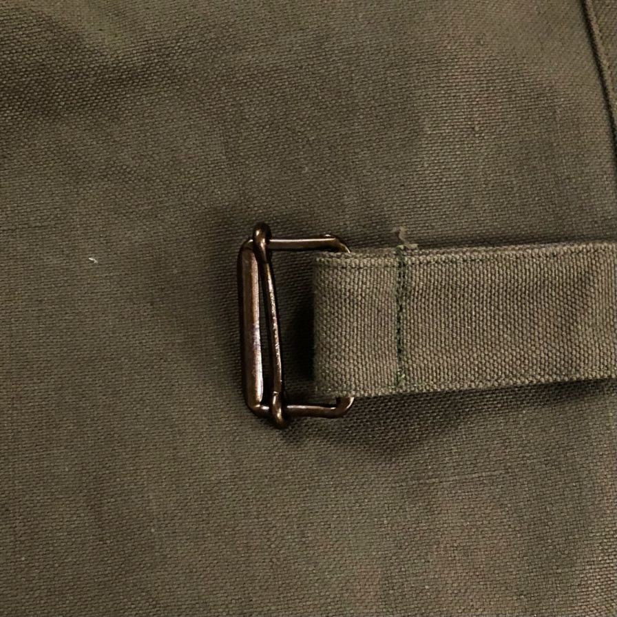 50s 【FRENCH ARMY】 フランス軍 Mー35 モーターサイクルコート サイズ2 カーキ