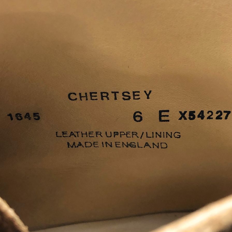 【CROCKETT&JONES CHERTSEY】クロケット&ジョーンズ ブーツ スエード ブラウン(茶系) サイズ 6E ラスト