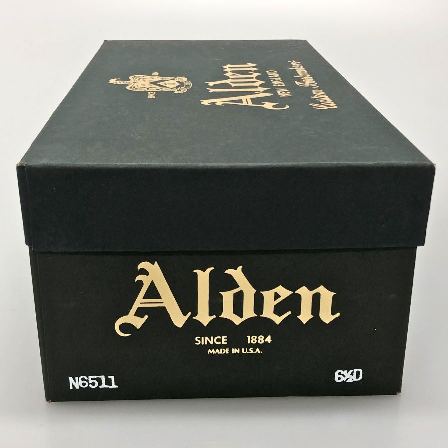 【ALDEN】オールデン N6511 ビジネスシューズ カーフ ブラウン(茶系) サイズ 6ハーフ ラスト