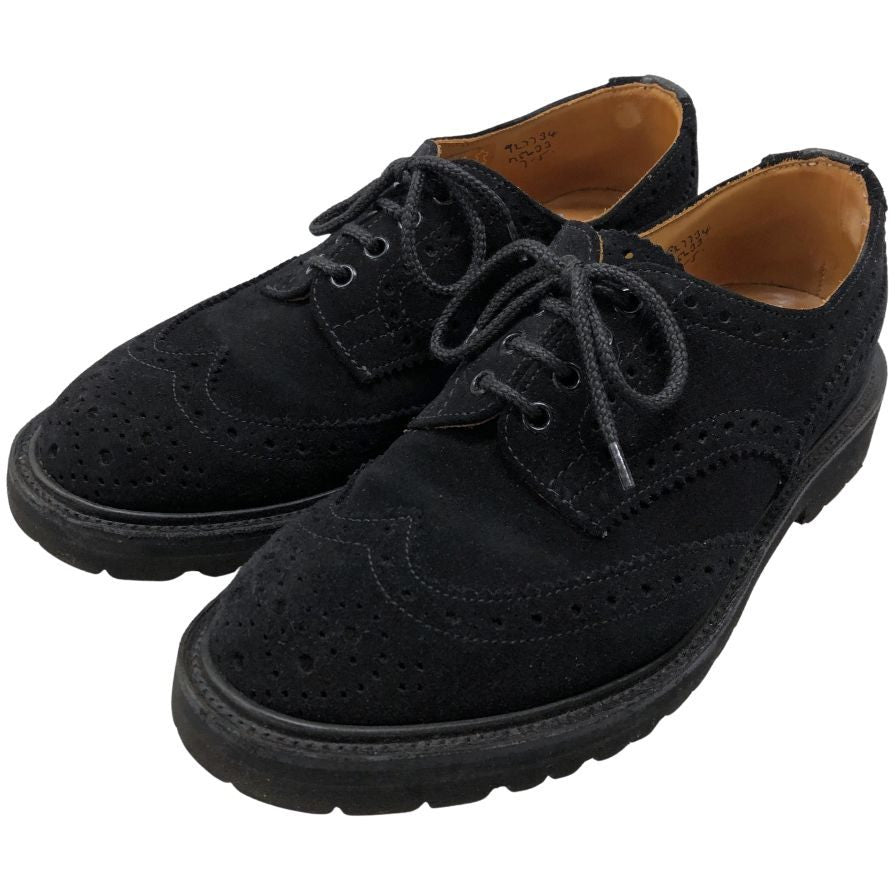 Tricker`s】トリッカーズ 5633 ビジネスシューズ スエード ブラック