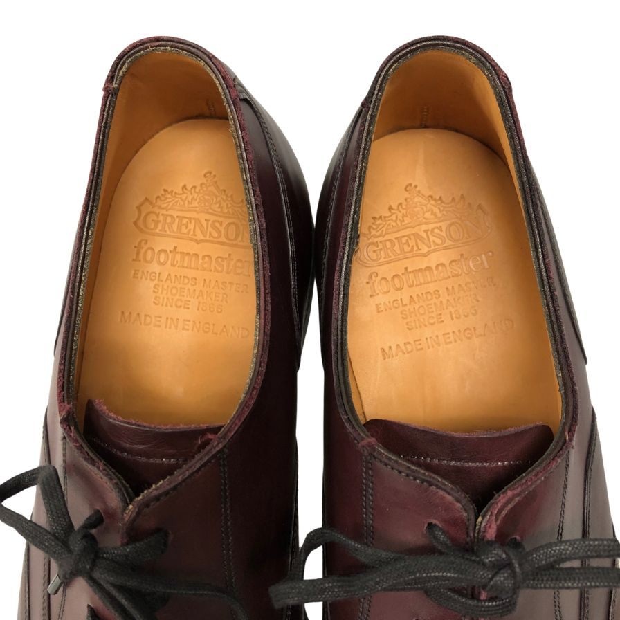 【GRENSON】グレンソン ビジネスシューズ バーガンディ ボルドー サイズ 8.5E ラスト