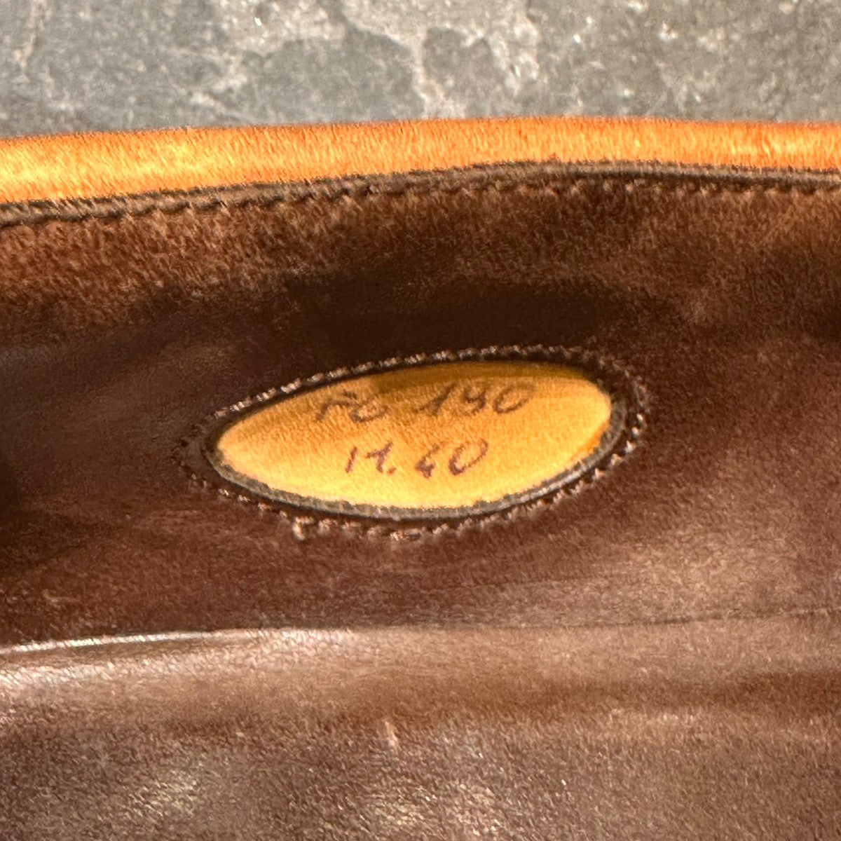 【F.lli Giacometti】フラテッリ ジャコメッティ FG190 タッセルローファー カーフ ブラウン サイズ40