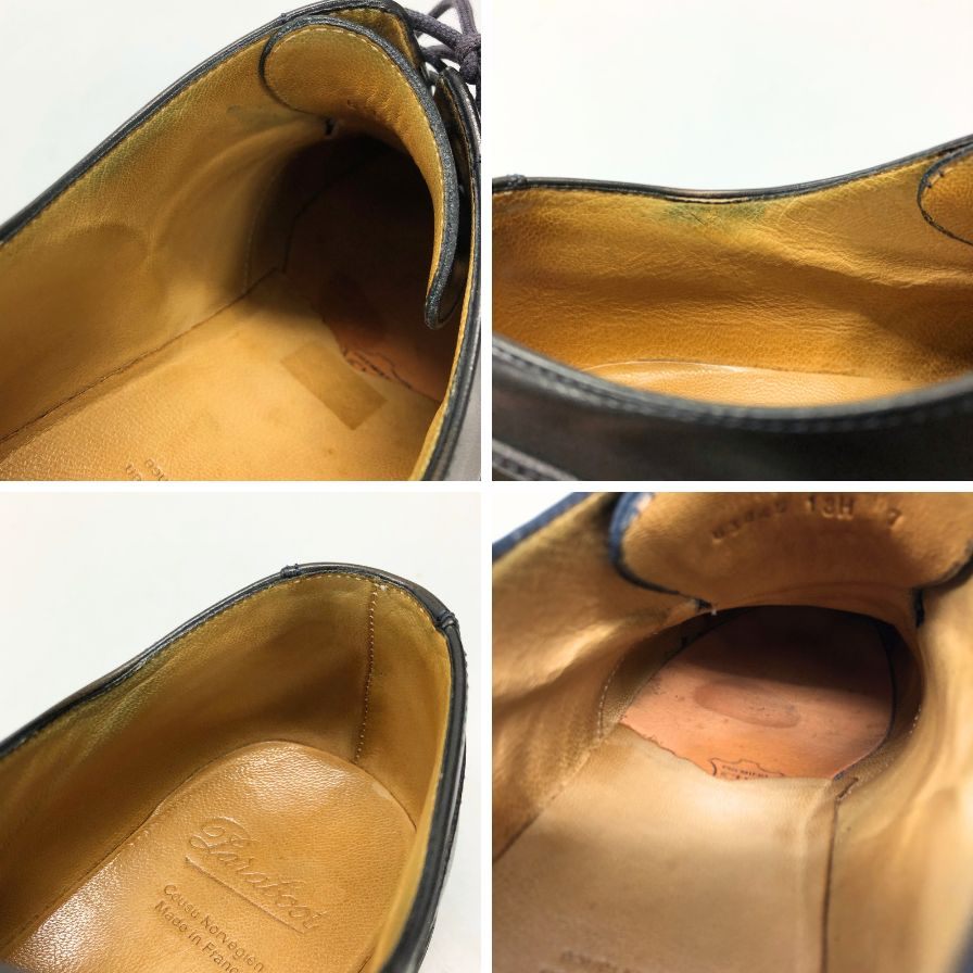 【Paraboot】パラブーツ ビジネスシューズ カーフ ブラック(黒) サイズ UK7 ラスト
