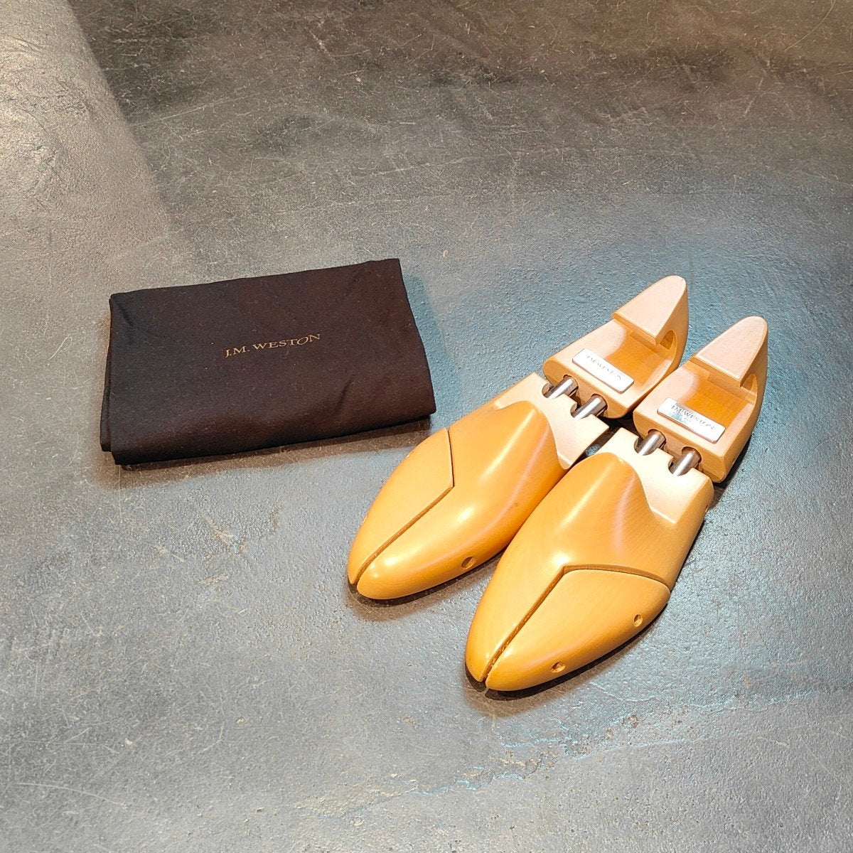 使用数回  【J.M.WESTON】ジェイエムウエストン  Uチップ カーフ ブラック サイズ UK7.5C 25ラスト 定価¥170,500-