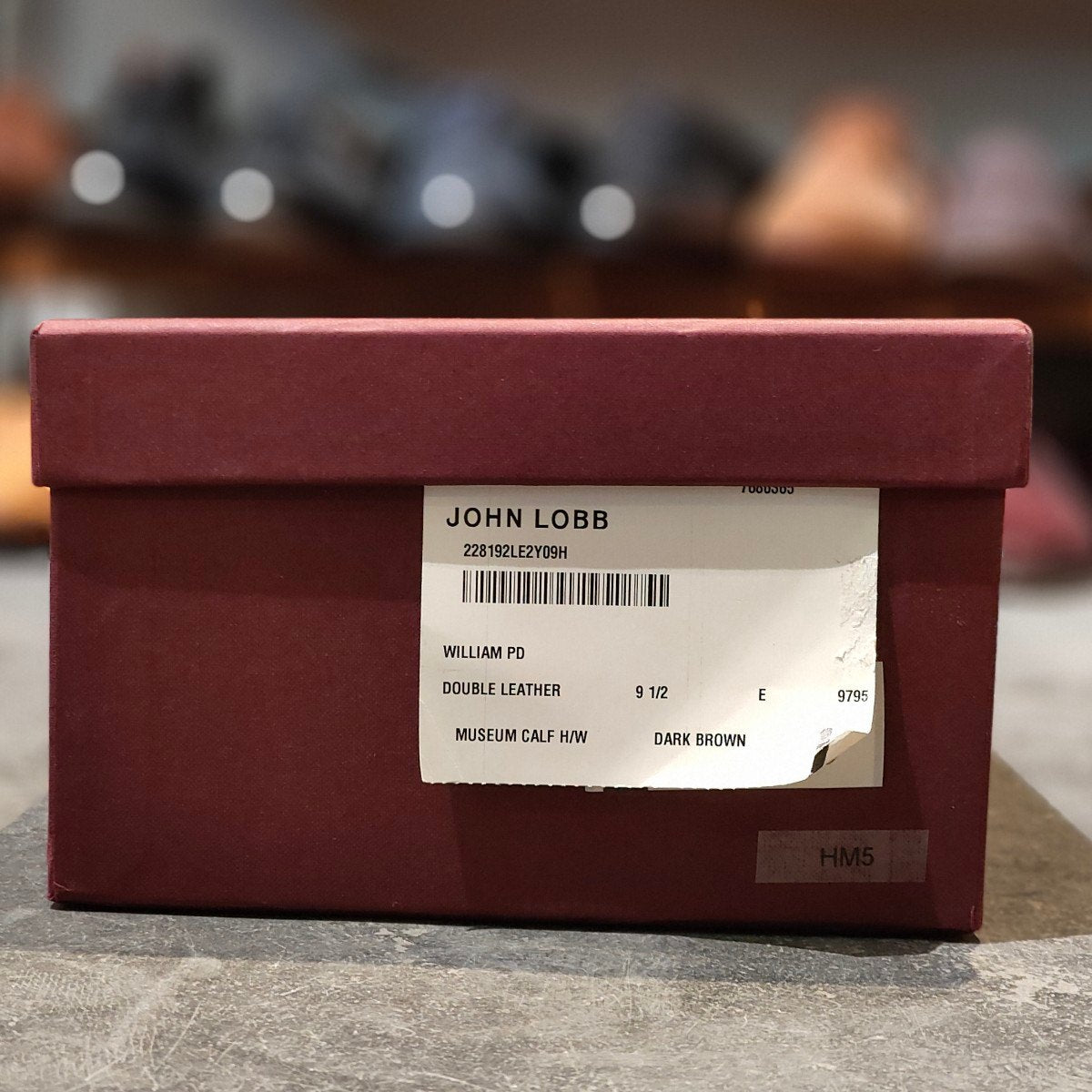 新品未使用【JOHN LOBB】ジョンロブ ウィリアム ダブルモンク ミュージアムカーフ ブラウン サイズUK9.5E 9795ラスト 参考定価¥251,900-