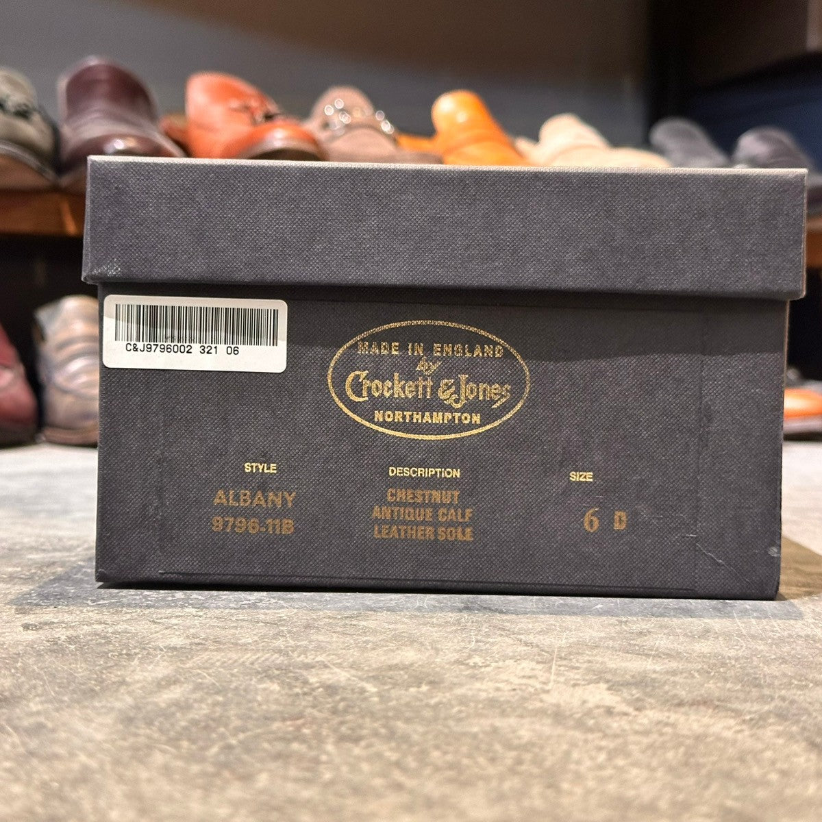 【オンライン限定】【Crockett&Jones】クロケット&ジョーンズ アルバニー アデレード カーフ ブラウンサイズUK6D