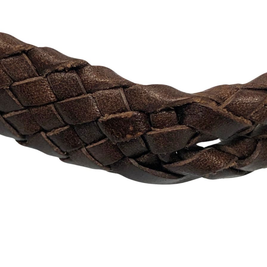 【RRL】ダブルアールエル ブレスレット メッシュ レザー ブラウン