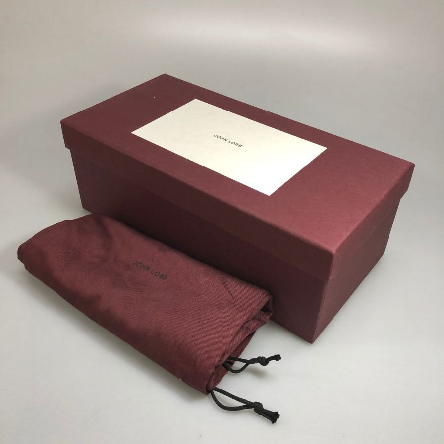 【JOHNLOBB】ジョンロブ チャペル ダブルモンク レザーシューズ カーフ ブラック 6E