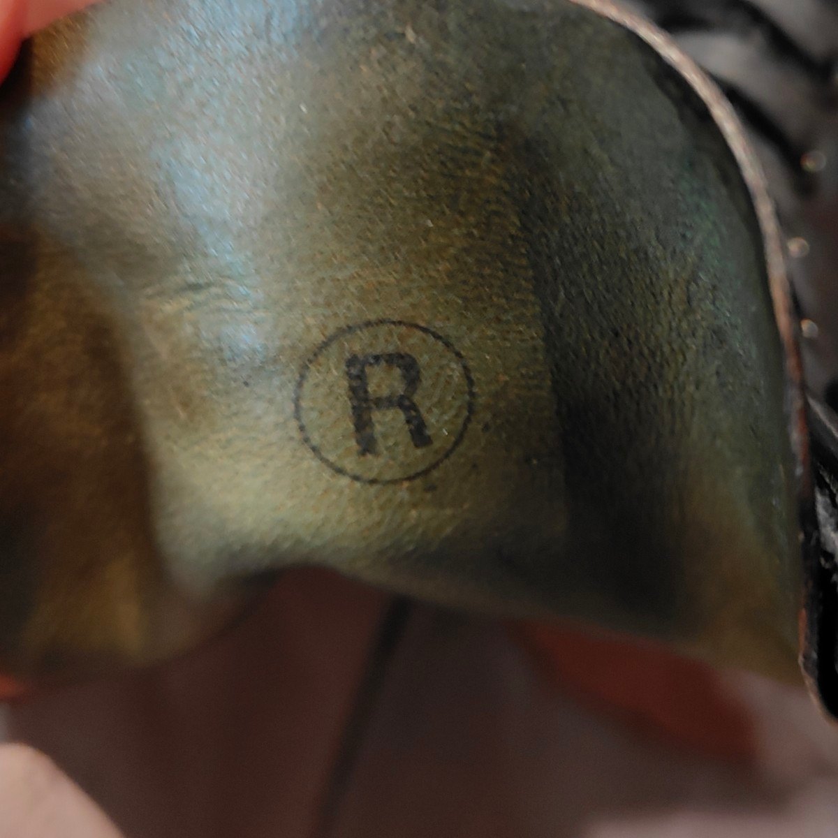 使用数回【ALDEN】オールデン 4545H R品 NST タンカーブーツ コードバン ブラック サイズUS8D ミリタリーラスト参考定価¥236,500-