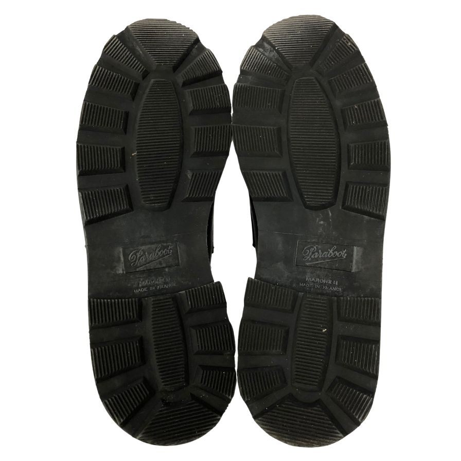 【PARABOOT】パラブーツ ローファー レザー ブラック(黒) サイズ 26.5 ラスト