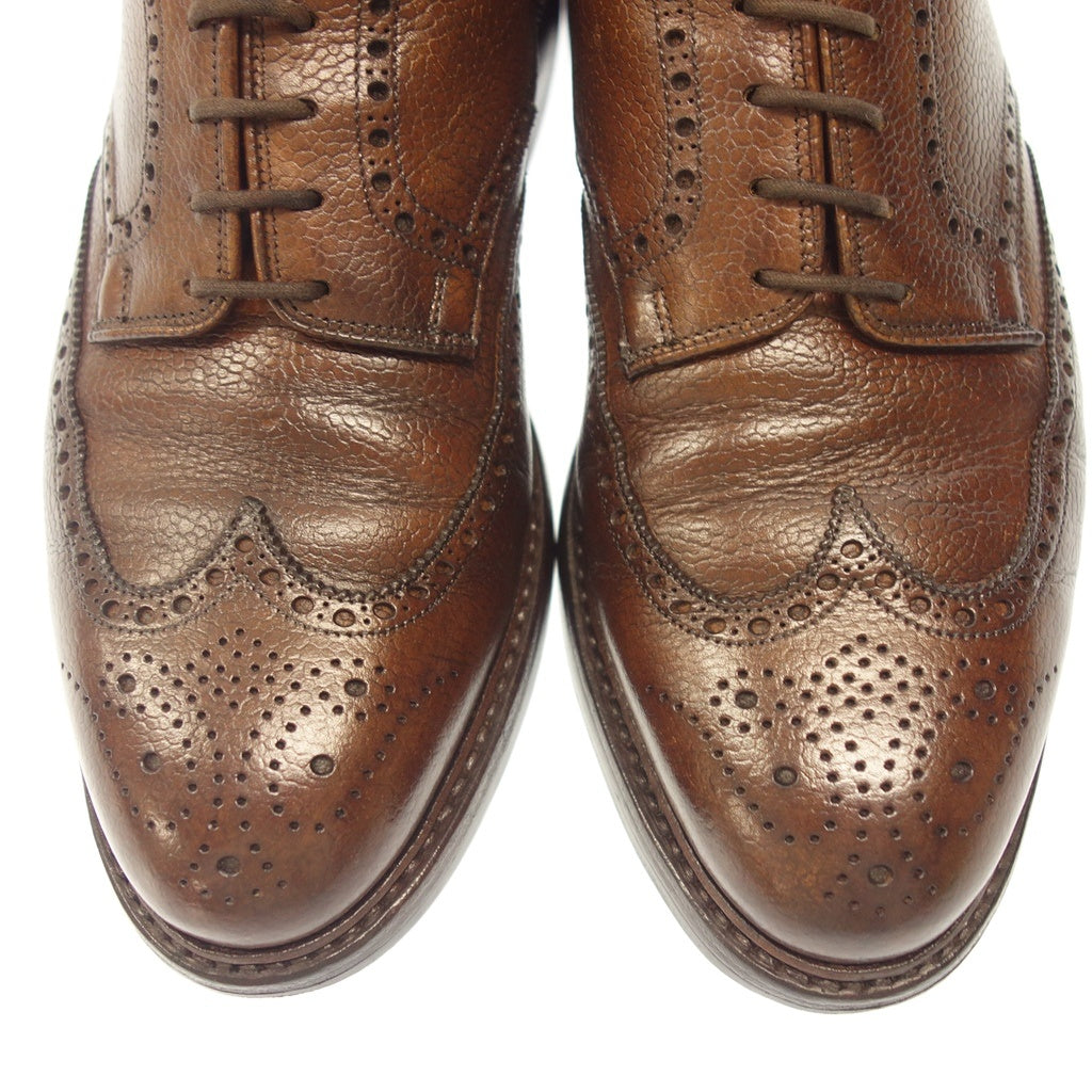 【CROCKETT&JONES】クロケット&ジョーンズ 8679 ペンブローク フルブローグ グレインレザー ブラウン UK7.5E 325ラスト PEMBROKE