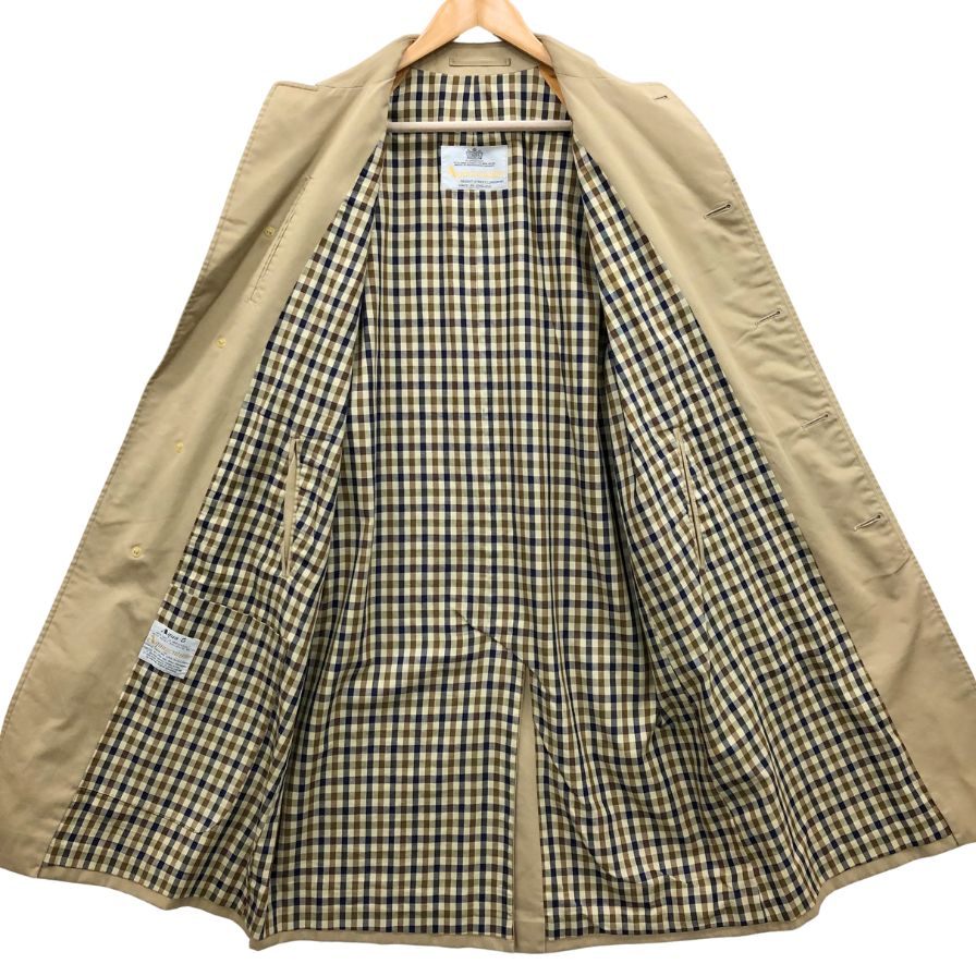 【Aquascutum】アクアスキュータム バルカラーコート サイズ