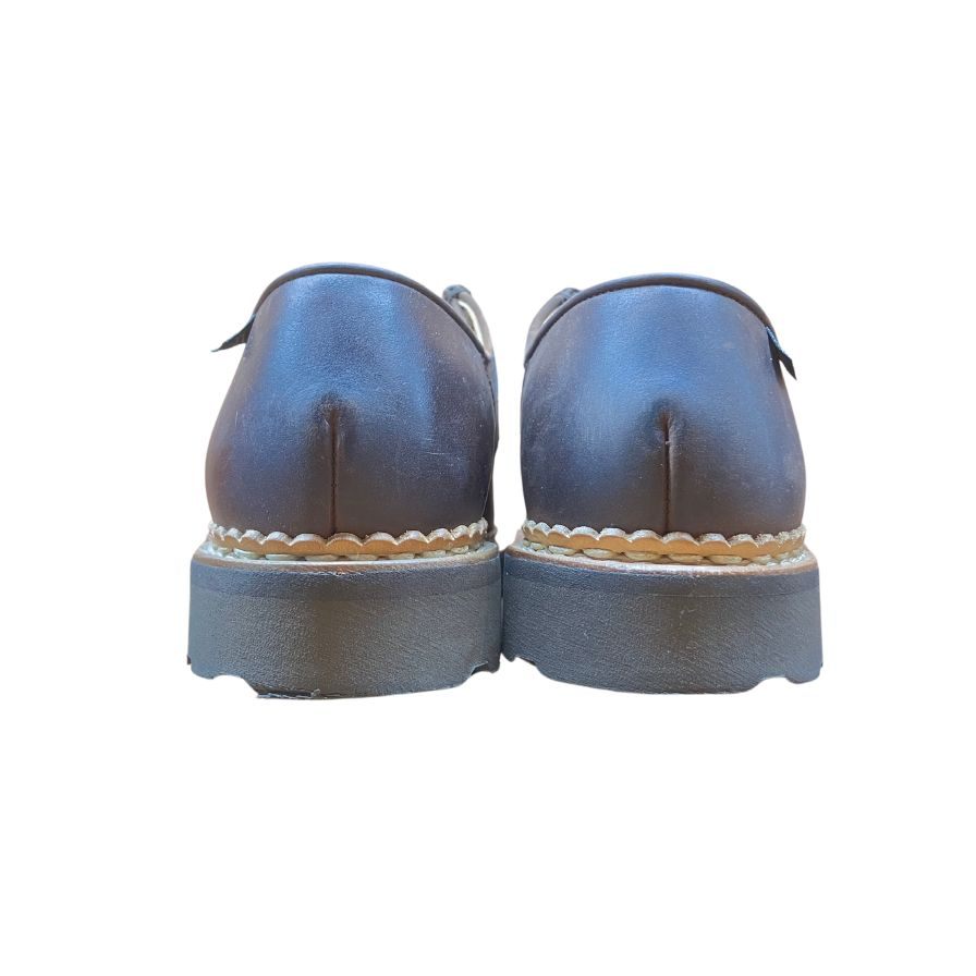【Paraboot × International Gallery BEAMS × STEPHAN SCHNEIDER】パラブーツ × インターナショナルギャラリービームス × ステファンシュナイダー 別注 MICHAEL チロリアン リスレザー ブラウン サイズ 40.5