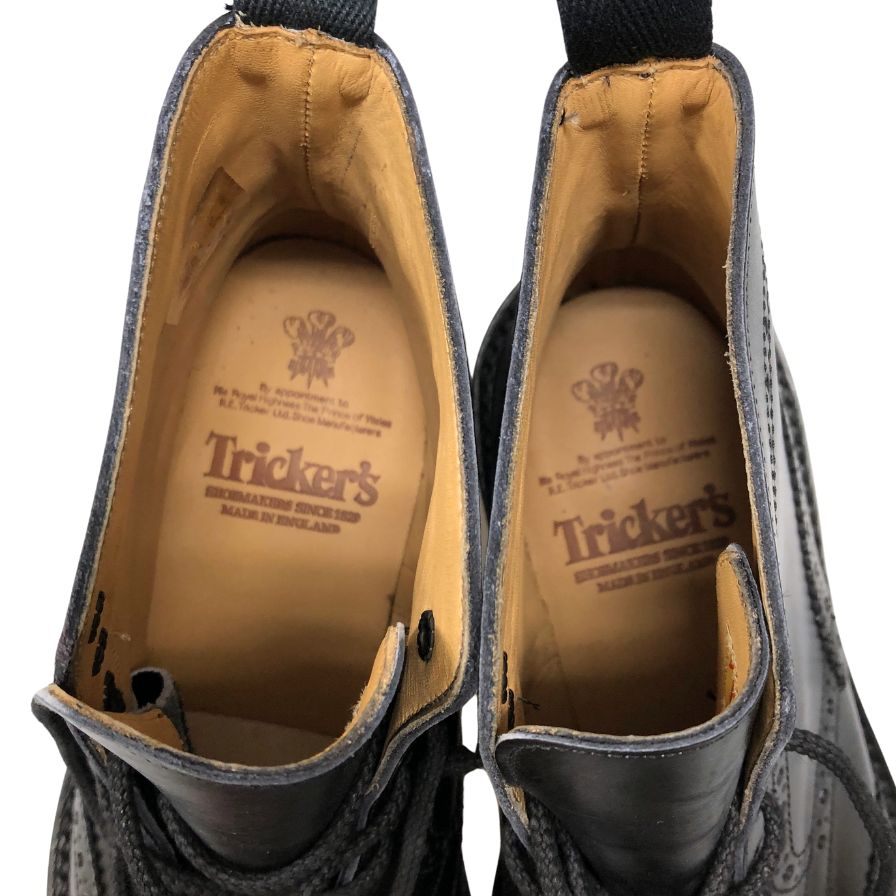 【Tricker’s】トリッカーズ ブーツ ブラック(黒) サイズ 8 ラスト