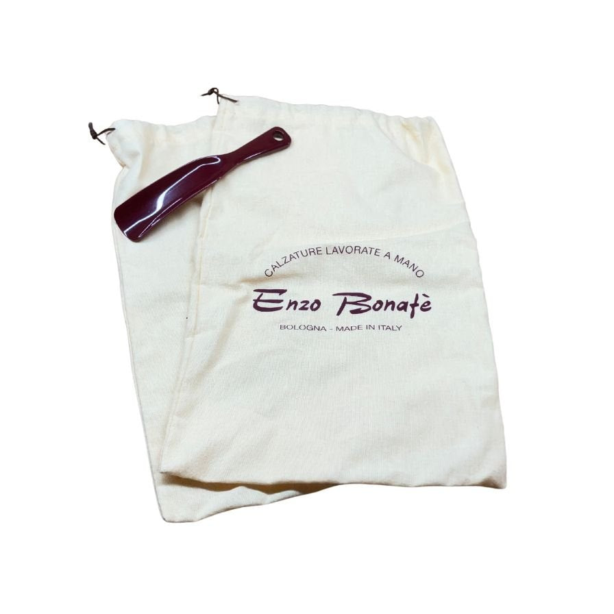 【Enzo Bonafe × BEAMS F】エンツォボナフェ × ビームス F 別注タッセルローファー LIPPI カーフ ブラウン サイズ 7 ラスト