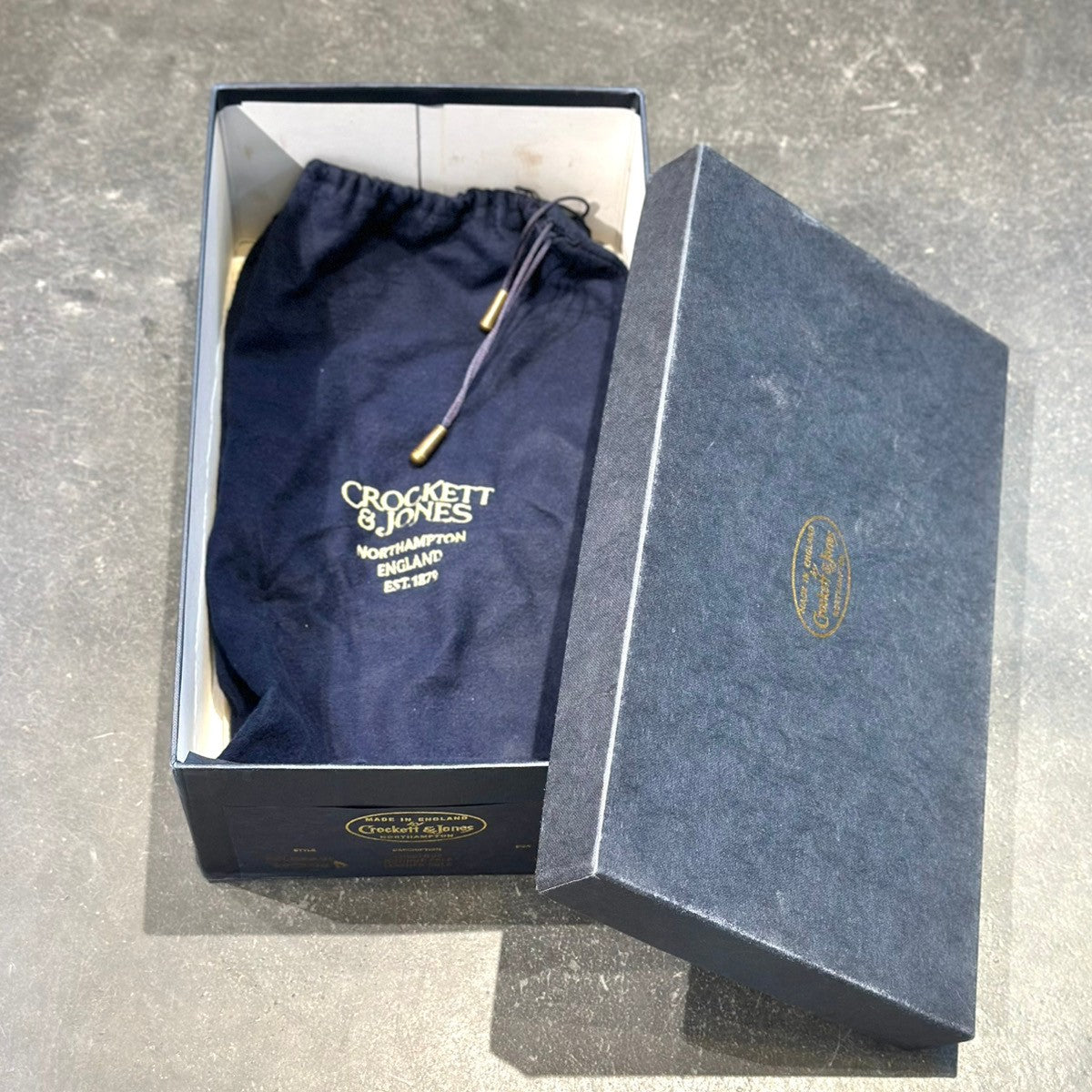 極美品【CROCKETT&JONES】クロケット&ジョーンズ ベルグレイプ パンチドキャップトゥ カーフ ブラウン サイズUK6D 337ラスト